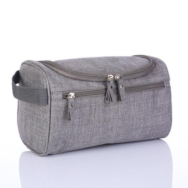 Men Cosmetics Bag - Waterproof Oxford Toiletry Bag - Travel Organizer Bath Wash Bag (LT5)(F79)
