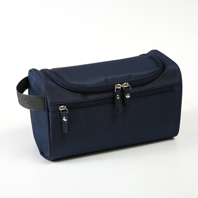 Men Cosmetics Bag - Waterproof Oxford Toiletry Bag - Travel Organizer Bath Wash Bag (LT5)(F79)