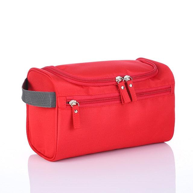 Men Cosmetics Bag - Waterproof Oxford Toiletry Bag - Travel Organizer Bath Wash Bag (LT5)(F79)