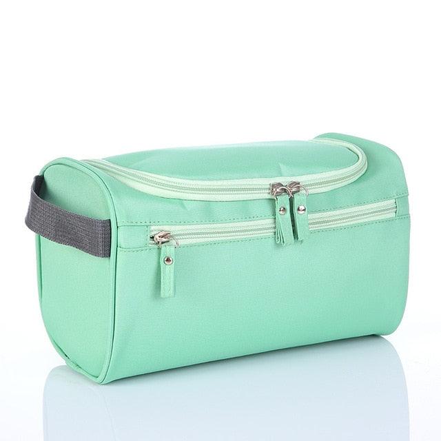 Men Cosmetics Bag - Waterproof Oxford Toiletry Bag - Travel Organizer Bath Wash Bag (LT5)(F79)