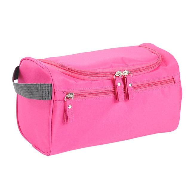 Men Cosmetics Bag - Waterproof Oxford Toiletry Bag - Travel Organizer Bath Wash Bag (LT5)(F79)