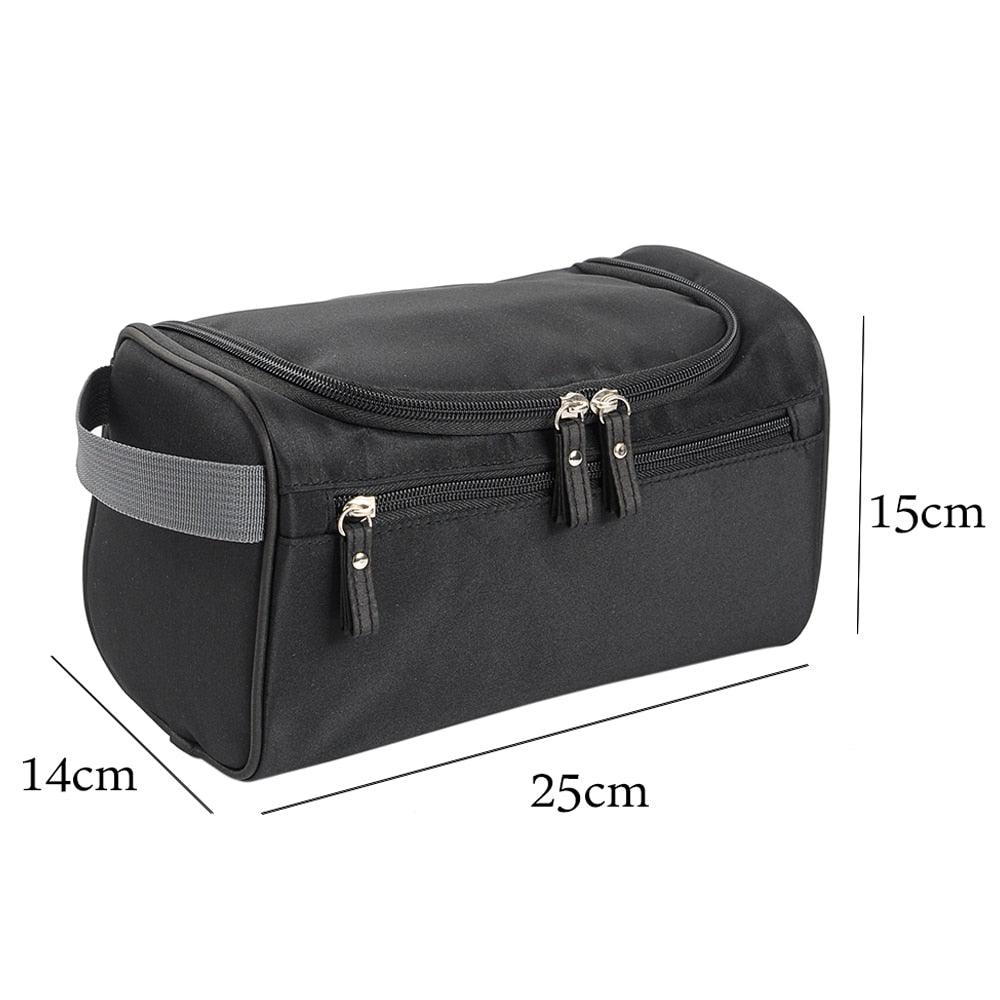 Men Cosmetics Bag - Waterproof Oxford Toiletry Bag - Travel Organizer Bath Wash Bag (LT5)(F79)