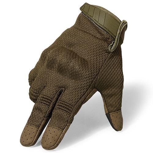 Men's Air-soft Full Finger Glove -Touch Screen Multicam Tactical Gloves (D17)(4AC1)