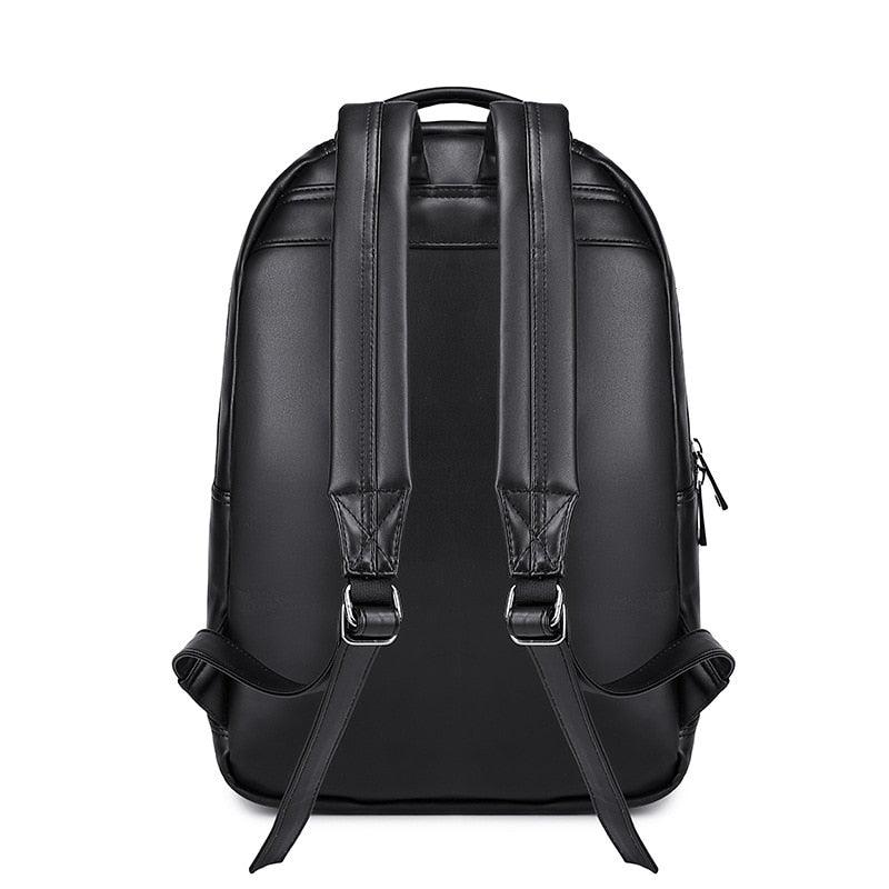 Men's Backpack - Thick Leather Backpacks - Luxury Designer Casual Large Capacity Travel Bags (3MA1)