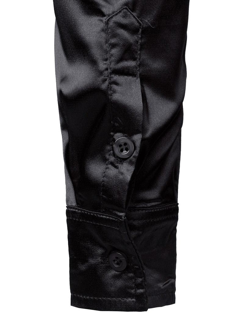 Trending Luxury Dress Shirts - Silk Smooth Men Shirt - Slim Fit (TM1)(T2G)(CC1)(F8)(F11)