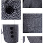 Men's Blazer Jacket - Smart Formal Dinner Cotton Suits - Slim Fit One Button Notch Lapel Casual (T2M)