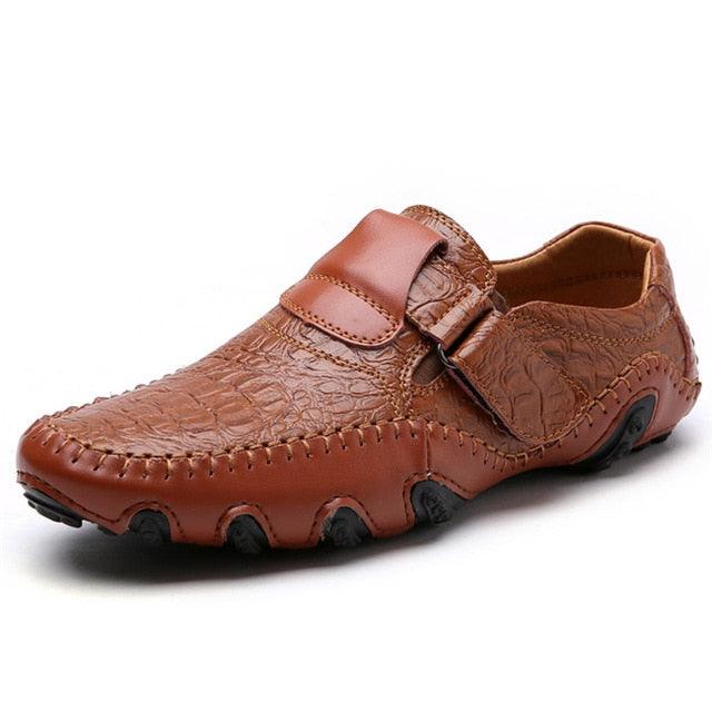 Men's Casual Shoes - British Style Moccasins Genuine Leather Flats (MSC2)(MSC4)(MSB4A)