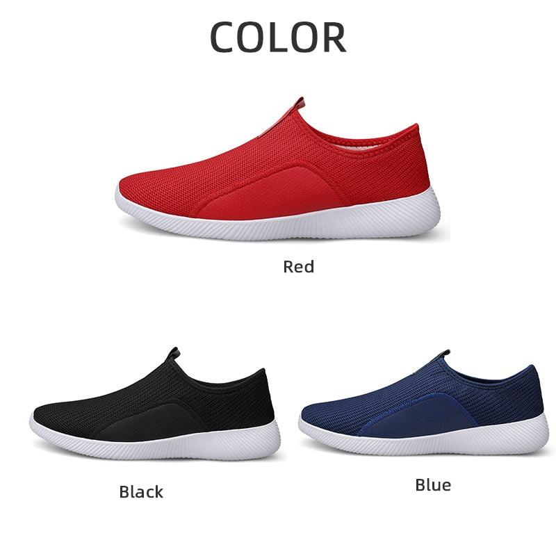 Men's Casual Shoes - Non-Leather Casual Sneakers - Breathable Jogging Shoes (1U12)(1U15)