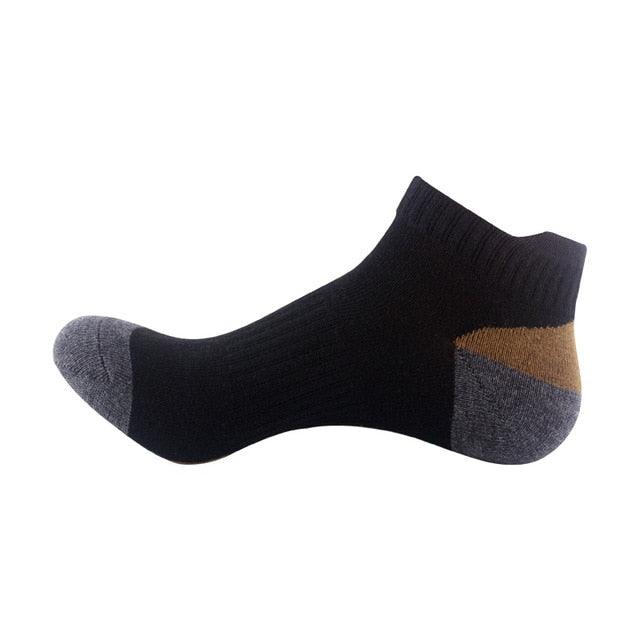 Men's Cotton Cycling Socks - Quick Dry Running Sport Fitness Socks (1U92)