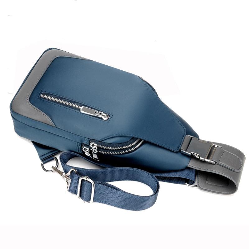 Men's Messenger Bag -Shoulder Oxford Cloth Chest Bags - Crossbody Casual messenger Bags (D79)(LT8)