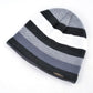 Men's Hat Bonnet Winter Beanie - Wool Hat Plus Velvet Cap - Thicker Stripe Skis Sports Beanies (D17)(MA8)
