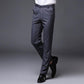 Men's Slim Fit Straight Dress Pants - New Formal Business Flat Front Trousers (TG1)(CC2)(F9)(F10)