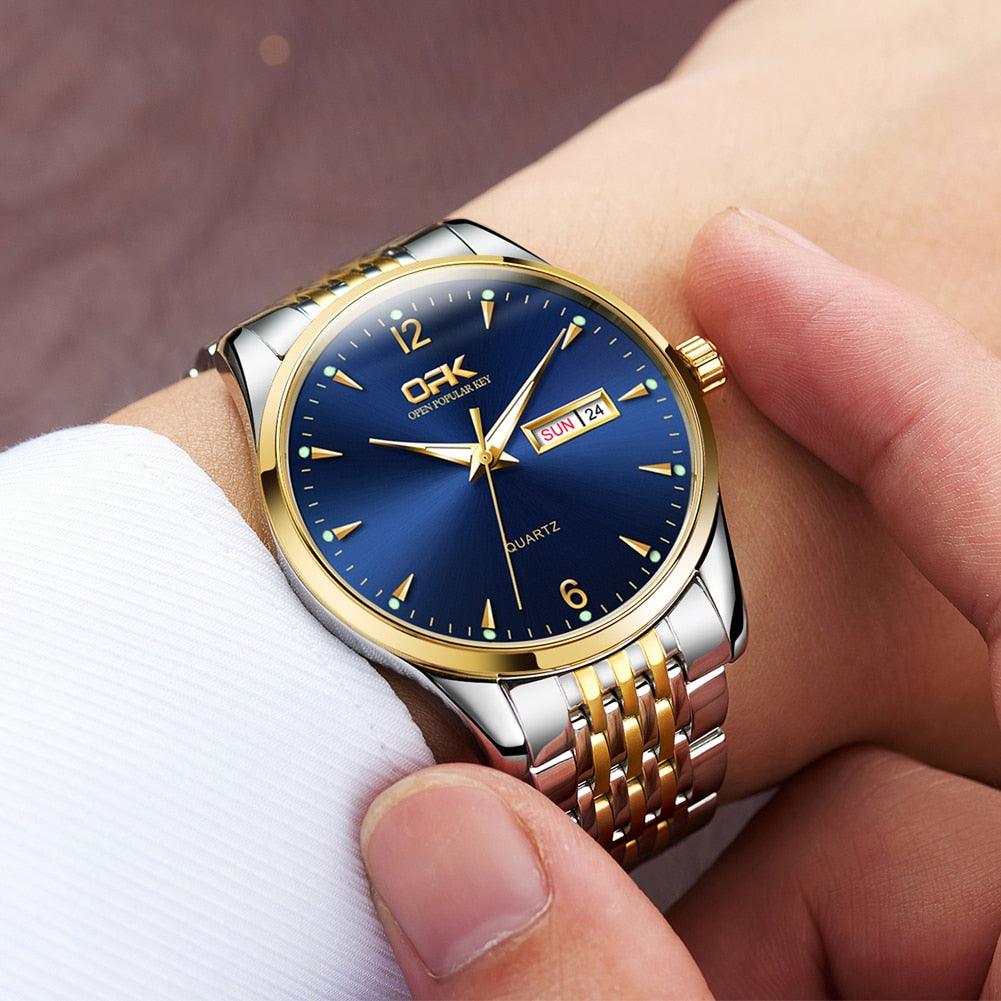 Men Fashion Waterproof Watch - Business Dress Sports Digital Watch (1U84)(MA9)
