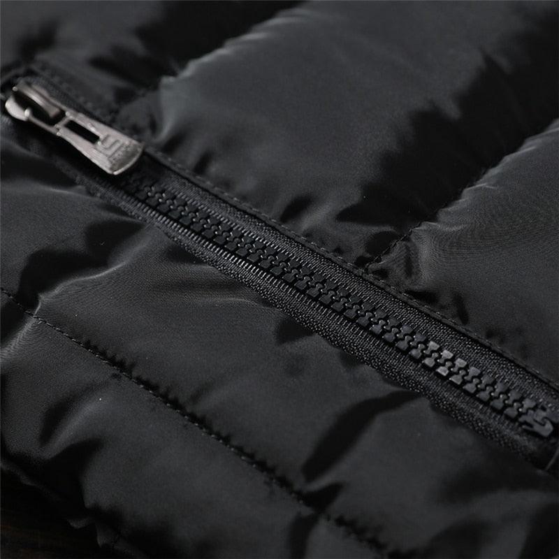 Men's Jacket - Sleeveless Vest - Winter Fashion Casual Slim Coats Vest (D8)(T3M)