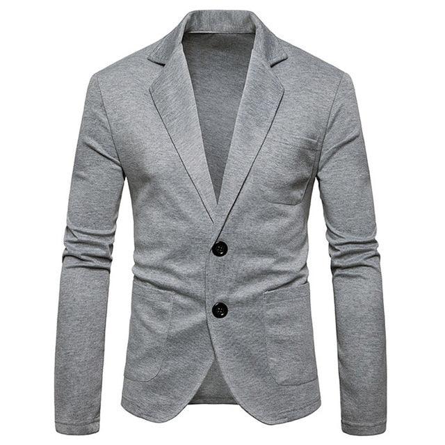 Trending Blazers - Fashion Casual Slim Fit Button Suit Blazer Jacket (2U10)