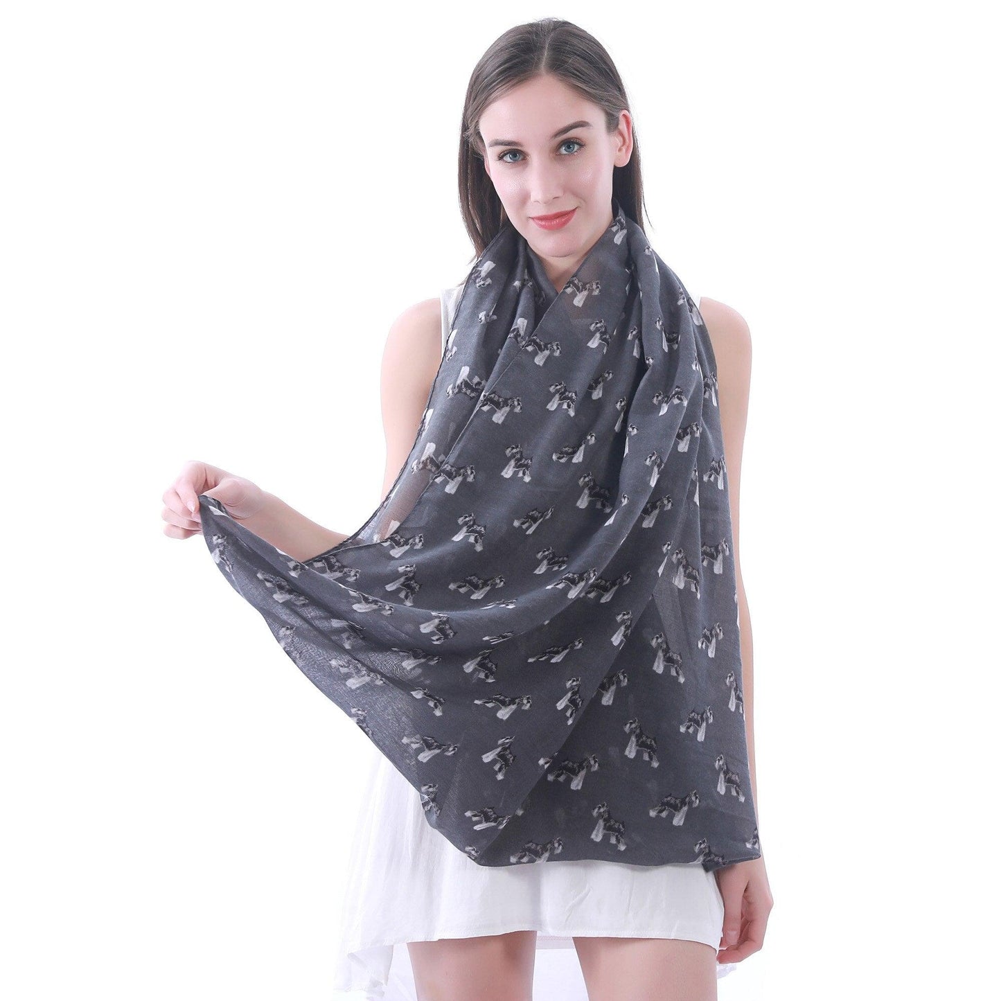 Print Women's Infinity Loop Tube Scarf Wrap - Soft Lightweight (1U87)