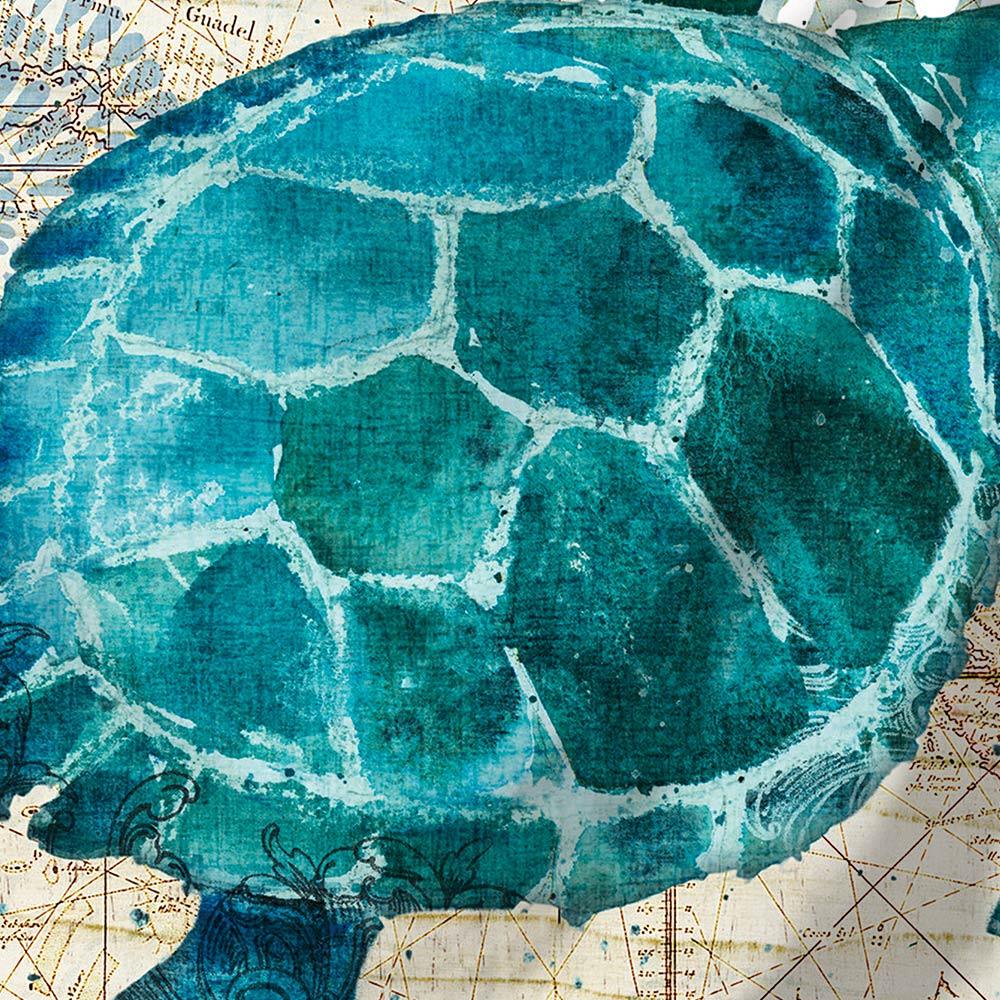 Sea Turtle Wall Tapestry Sea Horse Pattern Home Decorative Bedroom Blanket (4BM)