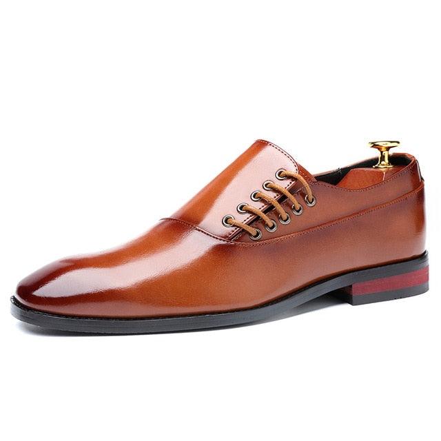 New Formal Leather Dress Shoes - Business Suit Versatile Casual Shoes (MSF1)(MSC4)(MSC1)