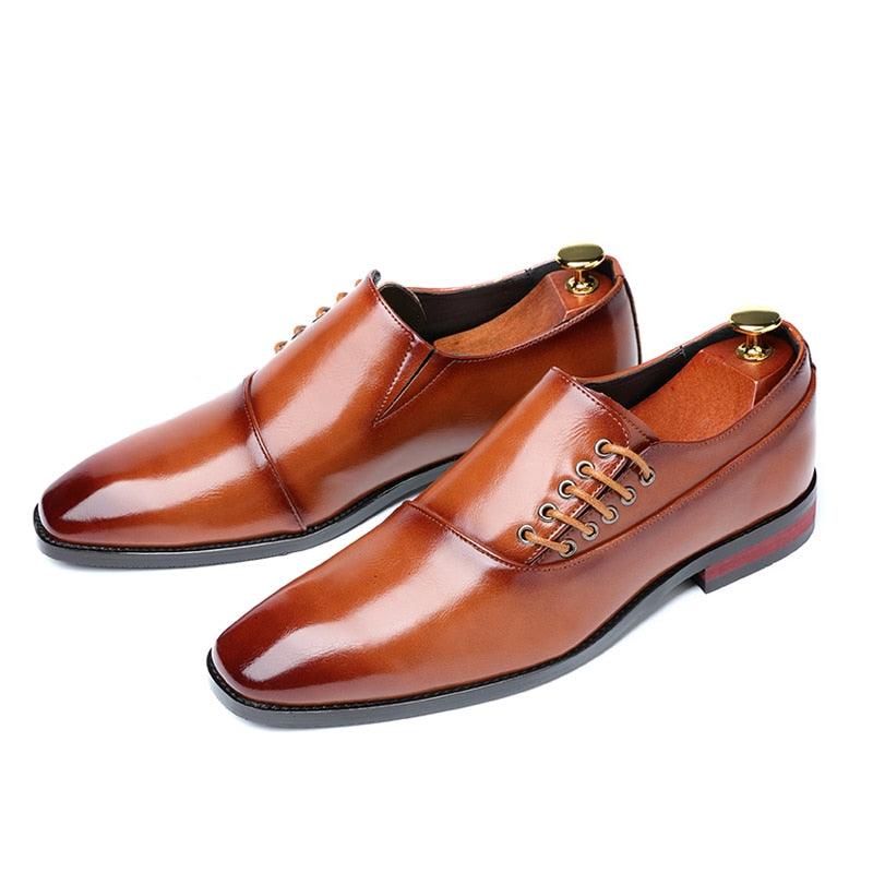 New Formal Leather Dress Shoes - Business Suit Versatile Casual Shoes (MSF1)(MSC4)(MSC1)