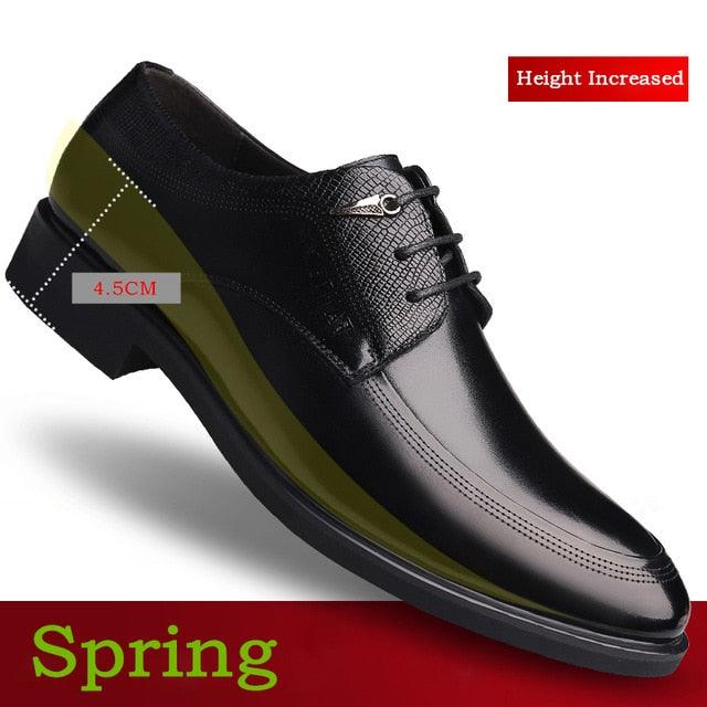 Men's Oxford Dress Shoes -Summer Spring Height Increased Male Wedding Shoes (MSF2)(MSF4)
