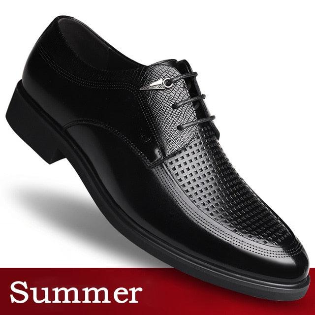 Men's Oxford Dress Shoes -Summer Spring Height Increased Male Wedding Shoes (MSF2)(MSF4)