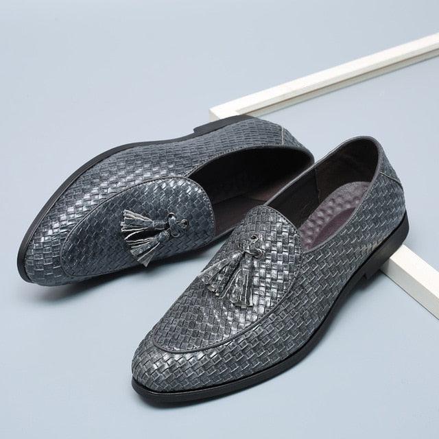 Fashion Tassel Men's Formal Dress Shoes - Spring Summer Gentleman Suit Footwear (MSF3)(F14)