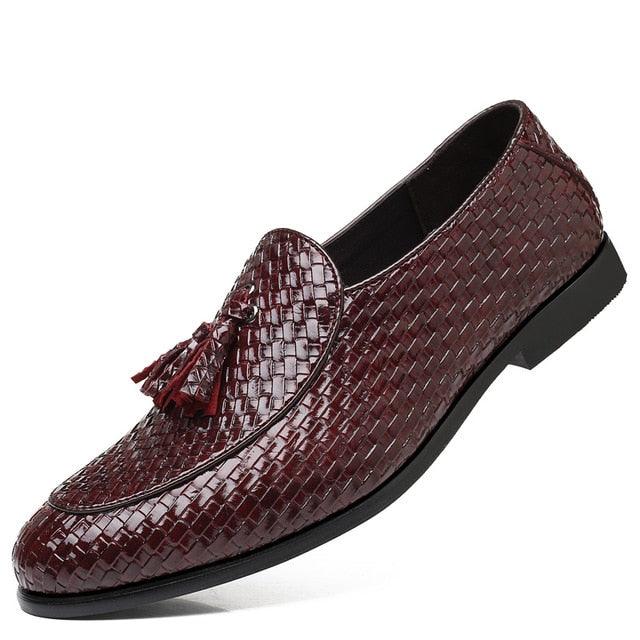 Fashion Tassel Men's Formal Dress Shoes - Spring Summer Gentleman Suit Footwear (MSF3)(F14)