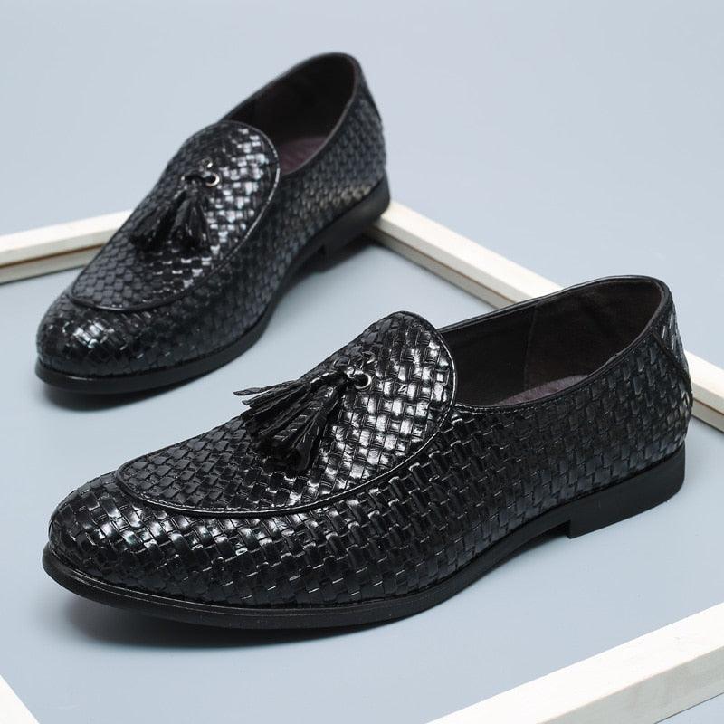 Fashion Tassel Men's Formal Dress Shoes - Spring Summer Gentleman Suit Footwear (MSF3)(F14)