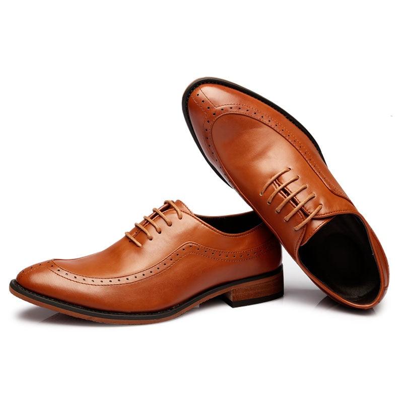 Great Men's Dress Shoes - British Tide Shoes - Casual Business Formal Shoes (MSF1)(MSF4)