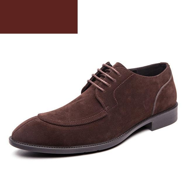Men Flats Casual Pointy Lace-up Dress Shoes (MSF2)(MSC4)(MSC1)