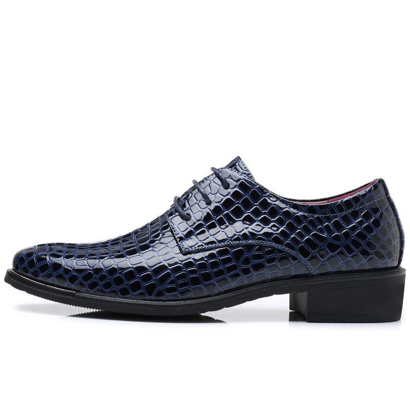Great Stone Pattern Men's Formal Shoes -Dress Shoes - Men Business Shoes (MSF2)(F14)