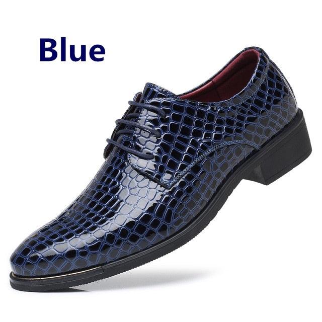 Great Stone Pattern Men's Formal Shoes -Dress Shoes - Men Business Shoes (MSF2)(F14)