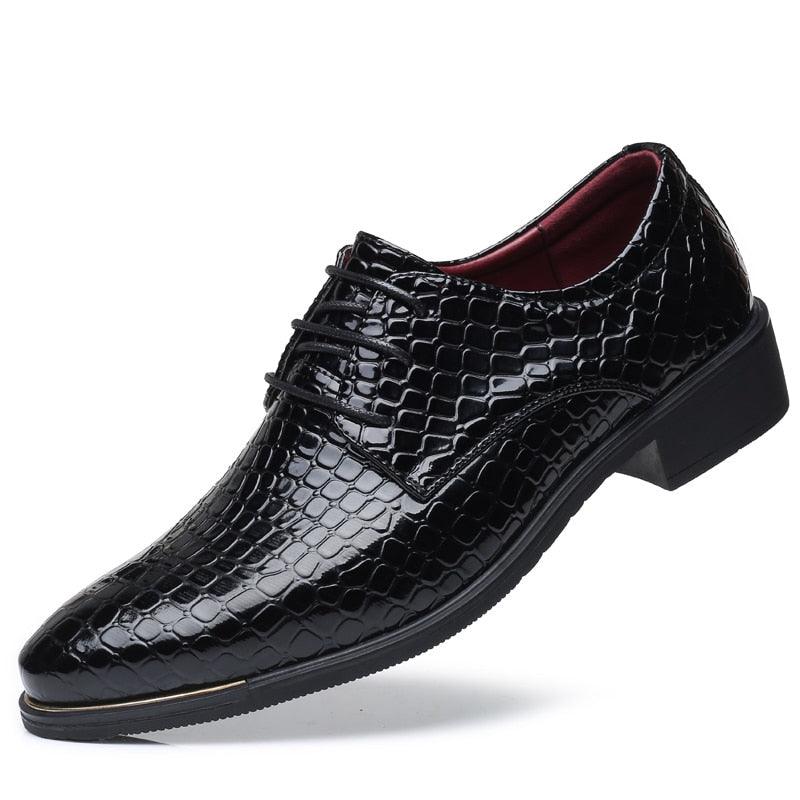 Great Stone Pattern Men's Formal Shoes -Dress Shoes - Men Business Shoes (MSF2)(F14)