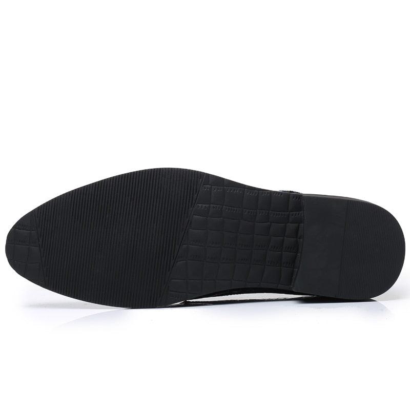 Great Stone Pattern Men's Formal Shoes -Dress Shoes - Men Business Shoes (MSF2)(F14)