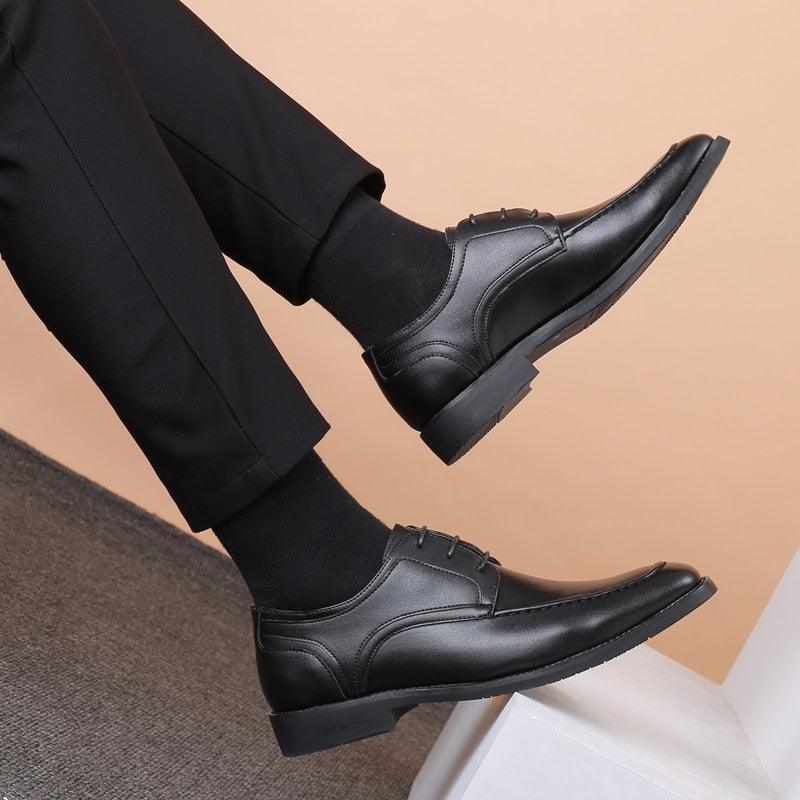 Stylish British Men's Oxford Dress Shoes - Men's Casual Business Wedding Suit Shoes (D14)(MSF2)(MSC4)(MSC1)