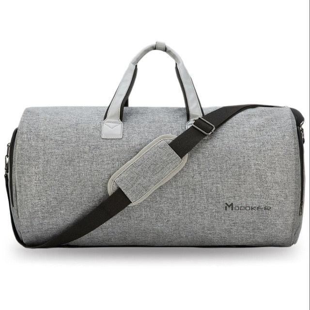 Great Travel Bag With Shoulder Strap Duffel Bag - Carry on Hanging Suitcase Clothing Business Bags (1U78)(LT3)