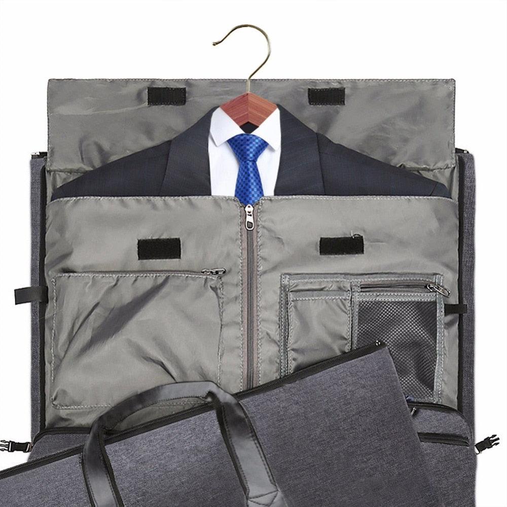 New Travel Bag - Shoulder Strap Duffel Bag - Business Fashion Carry on Hanging Clothing (1U78)