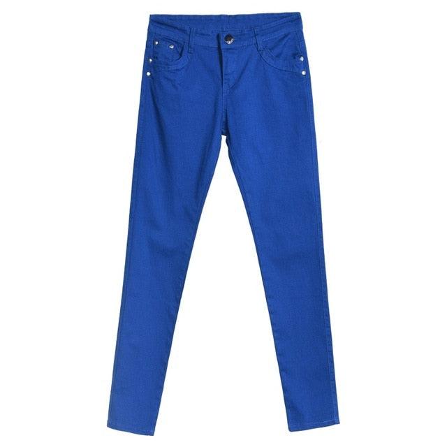 Plus Size Women's Pencil Pants - Women Spring Office Work Suit Pants - High Waist Breathable Cotton Trousers (BP)