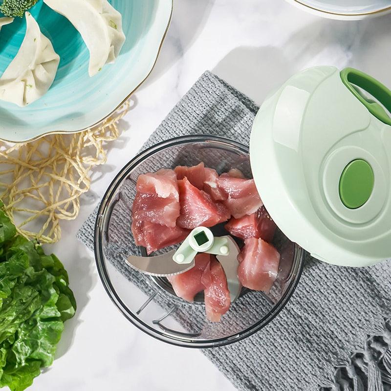 Multi-Functional Food Processor Garlic Puller Hand-Operated Creativity Household Kitchen Appliances (D61)(AK3)