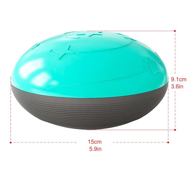 Multifunction Dog Iq Treat Squeaky Toy Flying Discs Dog Interactive Toys - Games Chew Training Toy (3W3)(1W3)(F73)