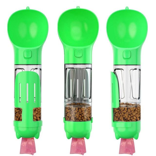 Multifunction Pet Dog Water Bottle For Cat Dogs Travel Puppy Drinking Bowl Outdoor Pet Water Dispenser Feeder Pet Product (6W1)(8W1)(F71)