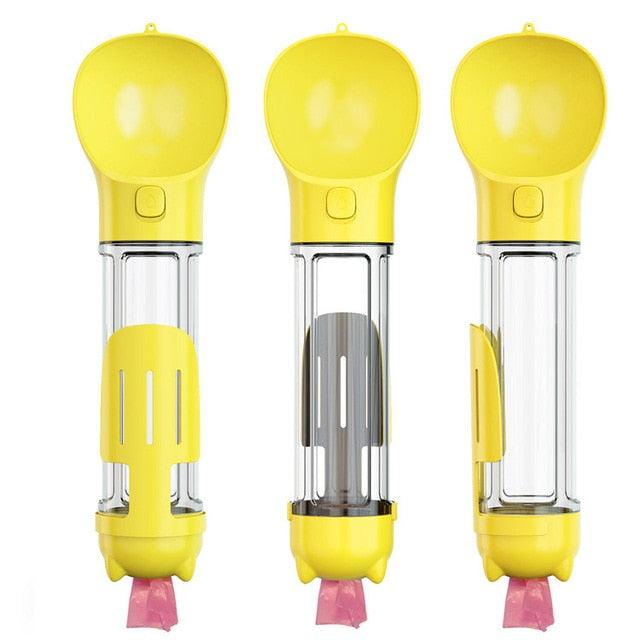 Multifunction Pet Dog Water Bottle For Cat Dogs Travel Puppy Drinking Bowl Outdoor Pet Water Dispenser Feeder Pet Product (6W1)(8W1)(F71)
