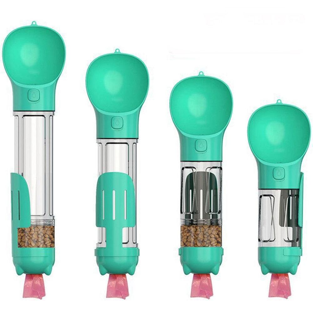 Multifunction Pet Dog Water Bottle For Cat Dogs Travel Puppy Drinking Bowl Outdoor Pet Water Dispenser Feeder Pet Product (6W1)(8W1)(F71)