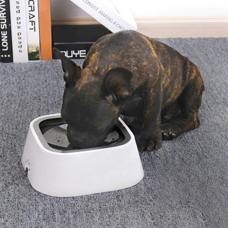 Dog Water Bowl Dispenser Vehicle Carried Floating Bowl - Travel Anti-Slip Slow Water Feeder (6W1)(F71)