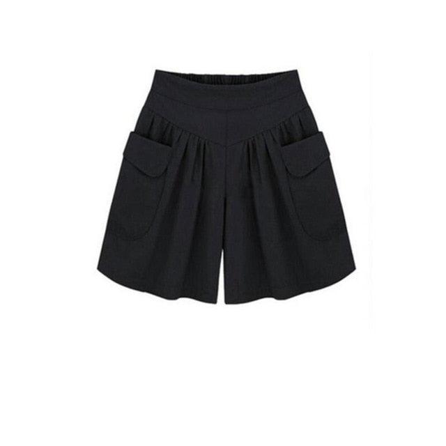 Gorgeous Women's Shorts Panties - High Waist Loose - Solid Elastic Summer Hot Shorts (3U32)