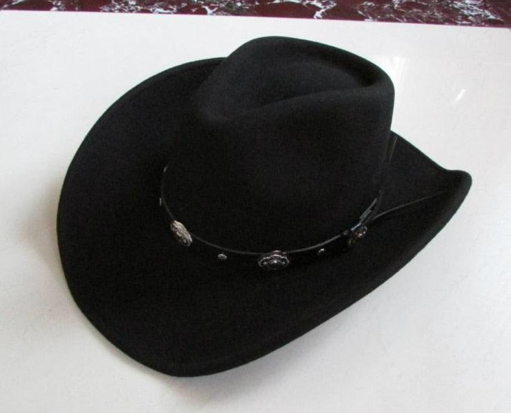 New 100% Woolen Cap Men's Waterproof Wrinkle-free Equestrian Hat (MA3)