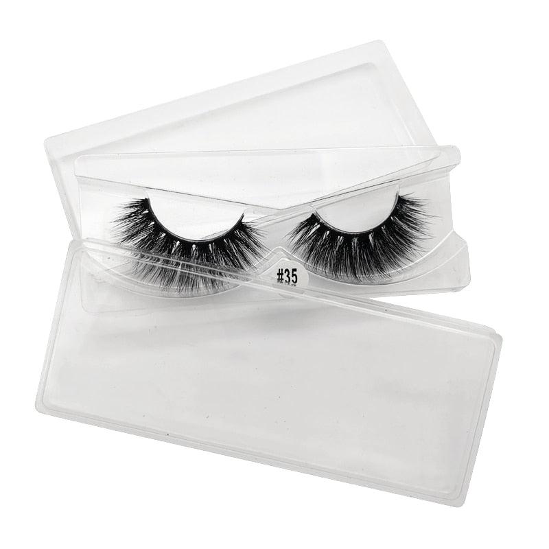 New 20 PCS Lashes In Bulk Mix 3d Mink Lashes Wholesale Eyelashes Natural Mink Eyelashes (M2)(1U86)