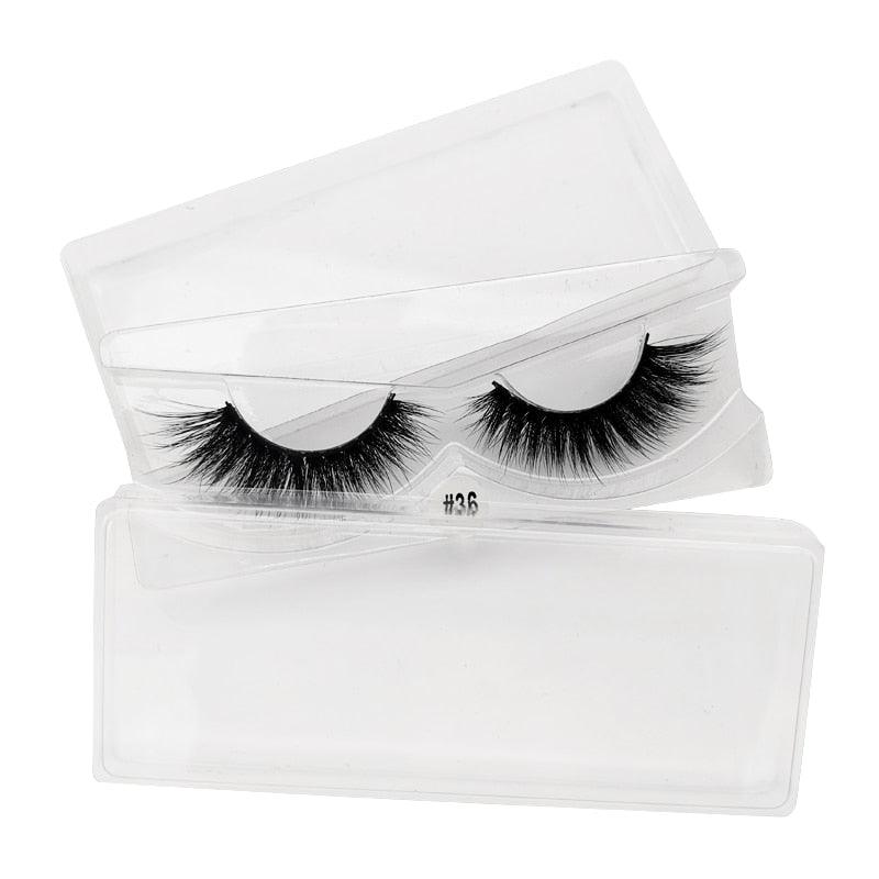 New 20 PCS Lashes In Bulk Mix 3d Mink Lashes Wholesale Eyelashes Natural Mink Eyelashes (M2)(1U86)