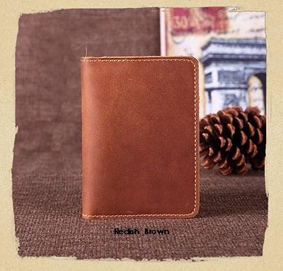 Genuine Leather Passport wallet - Vintage Cow Leather Passport Cover - Unisex Wallet Credit Card Holder (LT8)