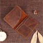 Genuine Leather Passport wallet - Vintage Cow Leather Passport Cover - Unisex Wallet Credit Card Holder (LT8)